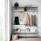 String メタル棚板 ハイエッジ (1枚) グレー