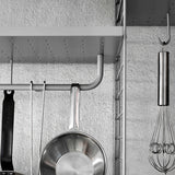 String メタル棚板 ローエッジ (1枚) グレー