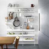 String メタル棚板 ローエッジ (1枚) グレー