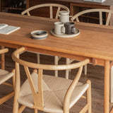 Aarhus (オーフス) × CH24 (Yチェア) 4脚セット - 北欧家具 北欧インテリア通販サイト greeniche (グリニッチ)