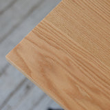 リモートワークテーブル | オーク/ウォルナット/チェリー無垢材