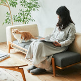 Luu Sofa cat life model【minä perhonen】 | オーク/ウォルナット/アッシュ無垢材