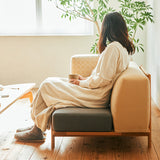 Luu Sofa cat life model【minä perhonen】 | オーク/ウォルナット/アッシュ無垢材