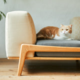 Luu Sofa cat life model【minä perhonen】 | オーク/ウォルナット/アッシュ無垢材