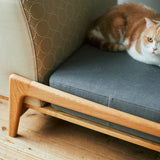 Luu Sofa cat life model【minä perhonen】 | オーク/ウォルナット/アッシュ無垢材