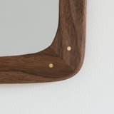 kilta mirror | オーク/ウォルナット無垢材