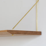 kilta wall shelf | オーク/ウォルナット無垢材