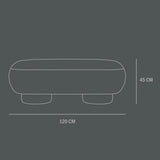 101 COPENHAGEN【日本代理店】デンマークデザイン Big Foot Bench Sheepskin