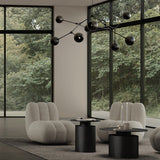 101 COPENHAGEN【日本代理店】デンマークデザイン Drop Chandelier Globe Burned Black - 北欧家具 北欧インテリア通販サイト greeniche (グリニッチ)