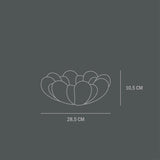 101 COPENHAGEN 【日本代理店】デンマークデザイン Bloom Tray Medio Bone White - 北欧家具 北欧インテリア通販サイト greeniche (グリニッチ)