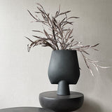 101 COPENHAGEN 【日本代理店】デンマークデザイン Sphere Vase Square Big Black - 北欧家具 北欧インテリア通販サイト greeniche (グリニッチ)