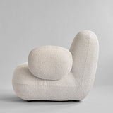 101 COPENHAGEN 【日本代理店】デンマークデザイン Toe Armchair Flat Off White (CPH900) - 北欧家具 北欧インテリア通販サイト greeniche (グリニッチ)