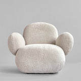 101 COPENHAGEN 【日本代理店】デンマークデザイン Toe Armchair Flat Sandshell (Sheepskin) - 北欧家具 北欧インテリア通販サイト greeniche (グリニッチ)