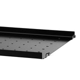 String フリースタンドシェルフ 2列 メタル棚板+キャビネット