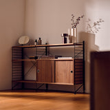 String フリースタンドシェルフ W58 D30 H85 ×2列