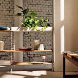 String フリースタンドシェルフ W58 D30 H85 ×2列