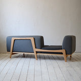 Luu Sofa gray / dark gray | オーク/ウォルナット/アッシュ無垢材
