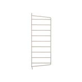 【日本代理店】String スウェーデン製 シェルフシステム サイドフレーム50×20 (追加用1枚)