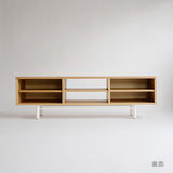 TV Board 2020 (W1500/スチール脚) | オーク/ウォルナット無垢材