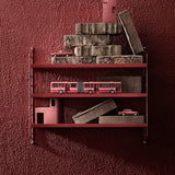 【日本代理店】String Pocket metal Oxtorgsröd オックストリスリョッド - 北欧家具 北欧インテリア通販サイト greeniche (グリニッチ)