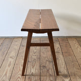 Work Bench wedge | オーク/ウォルナット無垢材