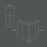 101 COPENHAGEN【日本代理店】デンマークデザイン Brutus Stool Coffee