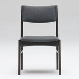 カリモク60【正規販売店】 アームレスダイニングチェア シアーブラック/セラムダークグレー