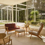 Carl Hansen&Søn CH291 オーク (kvadrat Serpentine) |Hans. J. Wegner (ハンス・J・ウェグナー) カール・ハンセン&サン【正規販売店】デンマークデザイン