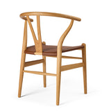 Yチェア(ワイチェア)CH24P レザー座面 | Hans. J. Wegner (ハンス・J・ウェグナー) カール・ハンセン&サン【正規販売店】デンマークデザイン