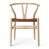 Yチェア(ワイチェア)CH24P レザー座面 | Hans. J. Wegner (ハンス・J・ウェグナー) カール・ハンセン&サン【正規販売店】デンマークデザイン