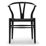 Yチェア(ワイチェア)CH24 soft BLACK ブラックペーパーコード | Hans. J. Wegner (ハンス・J・ウェグナー) カール・ハンセン&サン【正規販売店】デンマークデザイン (コピー)