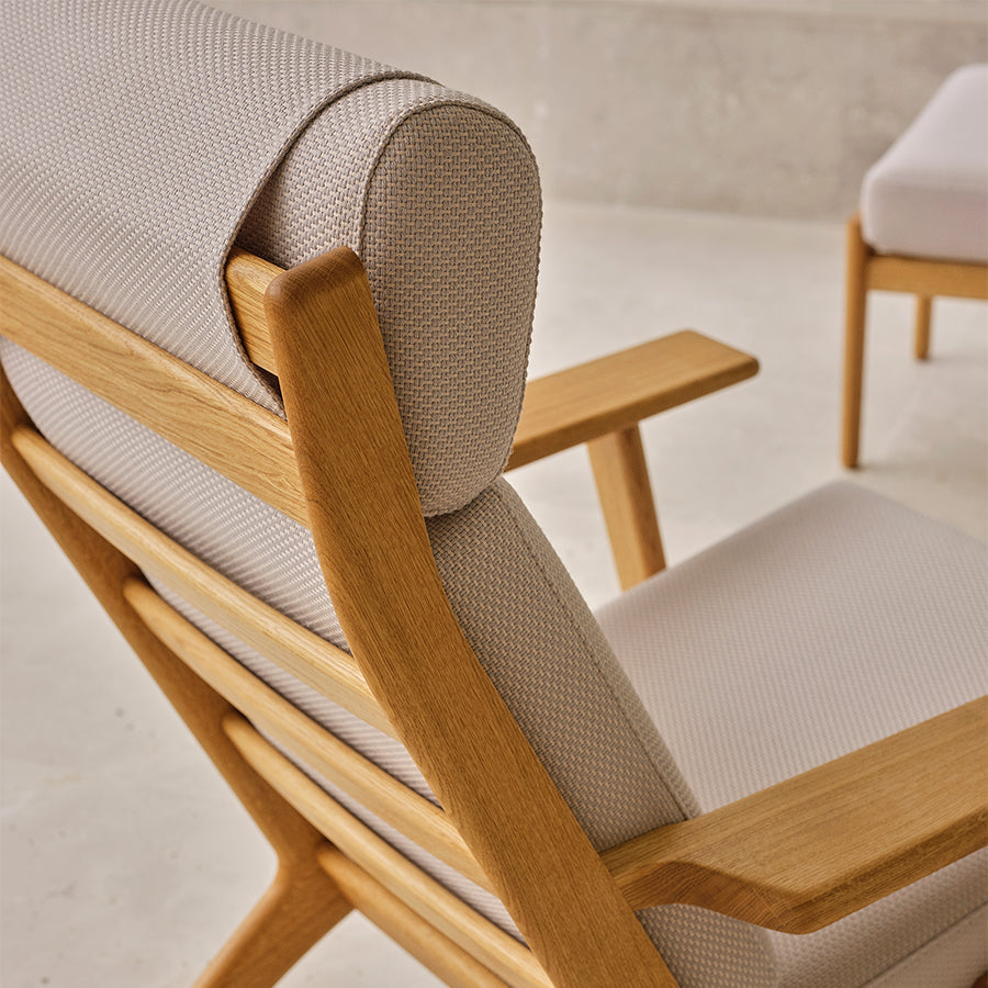 Carl Hansen&Søn CH291 オーク (kvadrat Serpentine) ｜Hans. J