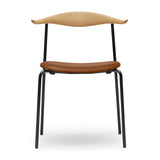CH88P ブラックスチール脚 | Hans. J. Wegner (ハンス・J・ウェグナー) カール・ハンセン&サン【正規販売店】デンマークデザイン