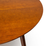 カリモク60+【正規販売店】 ラウンドテーブル Φ1100 オーク突板天板