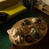 Luu Table(wood top) | オーク/ウォルナット無垢材