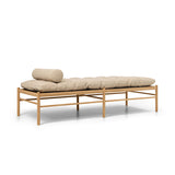 OW150 デイベッド オーク TERRAレザー (Lime 20365) |Ole Wanscher (オーレ・ヴァンシャー) カール・ハンセン&サン【正規販売店】デンマークデザイン