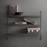 【日本代理店】String Pocket スウェーデン製 ダークグレー - 北欧家具 北欧インテリア通販サイト greeniche (グリニッチ)