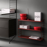 【日本代理店】String Pocket metal Oxtorgsröd オックストリスリョッド - 北欧家具 北欧インテリア通販サイト greeniche (グリニッチ)