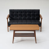 カリモク60【正規販売店】 リビングテーブル(小)ウォルナット メラミン化粧板