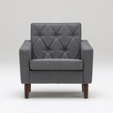 カリモク60【正規販売店】 ロビーチェア 1シーター セラムダークグレー