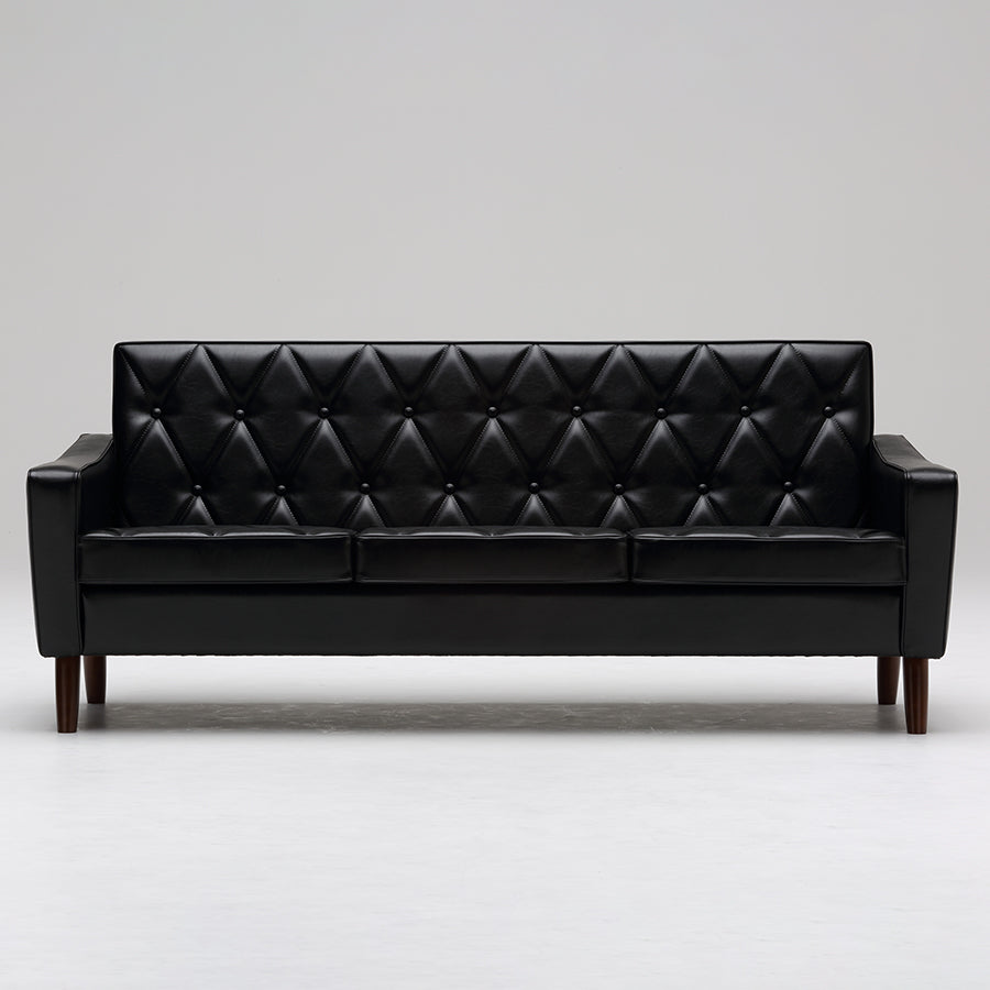 karimoku カリモク60 ロビーチェア ソファ 3シーター ブラック ロビーチェア3シーター｜オンラインストア｜カリモク60