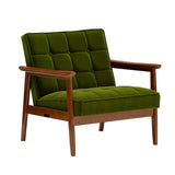 カリモク60【正規販売店】 Kチェア 1シーター〈ワイド〉モケットグリーン - 北欧家具 北欧インテリア通販サイト greeniche (グリニッチ)