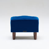 カリモク60【正規販売店】 オットマン モケットブルー 【数量限定】