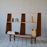 Basic Book Case Wide | オーク/ウォルナット無垢材