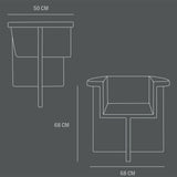 101 COPENHAGEN【日本代理店】デンマークデザイン Brutus Dining Chair Sand