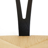 Yチェア(ワイチェア)CH24 オーク ブラック ナチュラルペーパーコード | Hans. J. Wegner (ハンス・J・ウェグナー) カール・ハンセン&サン【正規販売店】デンマークデザイン