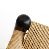 Yチェア(ワイチェア)CH24 オーク ブラック ナチュラルペーパーコード | Hans. J. Wegner (ハンス・J・ウェグナー) カール・ハンセン&サン【正規販売店】デンマークデザイン