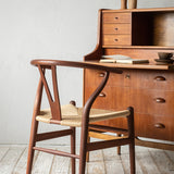 【完売】Yチェア CH24 マホガニー オイル仕上げ ナチュラルペーパーコード