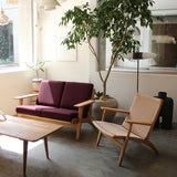 Carl Hansen&Søn CH292 オーク (kvadrat Vidar 4) |Hans. J. Wegner (ハンス・J・ウェグナー) カール・ハンセン&サン【正規販売店】デンマークデザイン