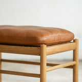OW149F コロニアルフットスツール TERRAレザー (Lime 20365) |COLONIAL FOOTSTOOL|Ole Wanscher (オーレ・ヴァンシャー) カール・ハンセン&サン【正規販売店】デンマークデザイン